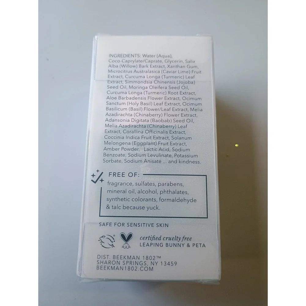 Beekman 1802 Smooth Booster 0.5 oz Willow Bark Alt-BHA‎ Resurfacing Serum
